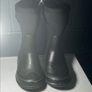Bogs Black Waterproof Kids Boots